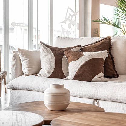 Zoco Home Decor/Textile/Cushions Meira Cushion Cover Mocha | 50x50cm