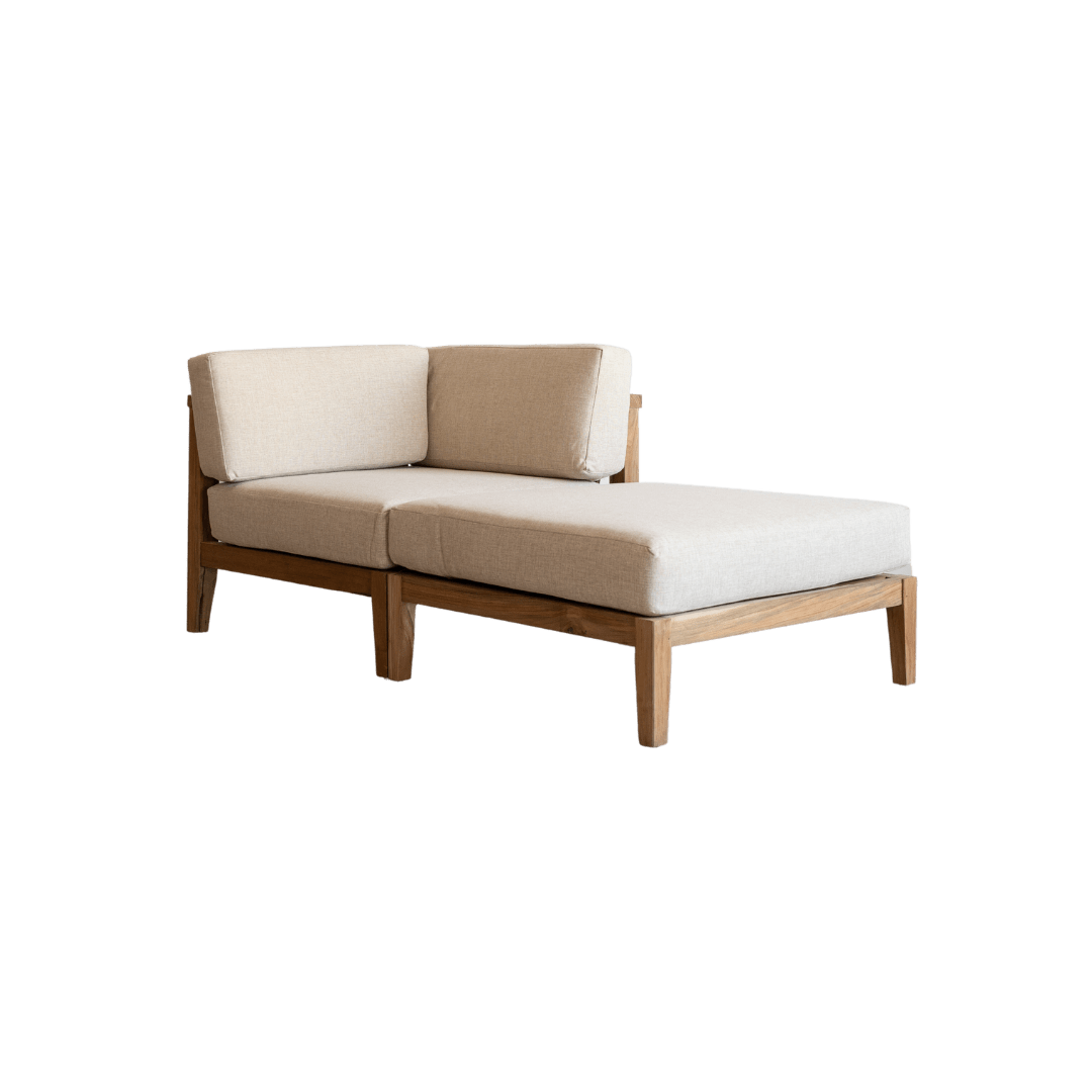 Zoco Home Outdoor Sectional Sofa Units Menorca Corner Module | 88x88x65cm