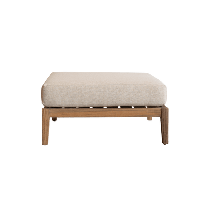 Zoco Home Outdoor Sectional Sofa Units Menorca Pouf Module | 88x88x42cm