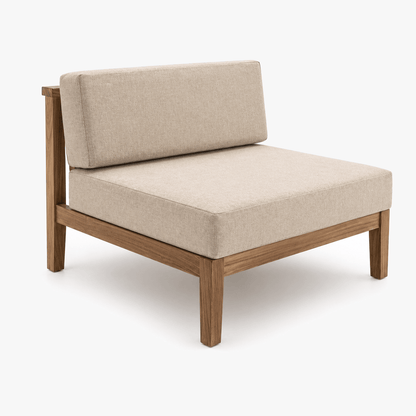 Zoco Home Outdoor/Sofa/Modular Menorca Woven Back Modular Sofa