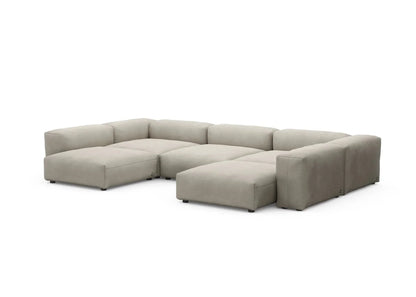 Zoco Home Meya Outdoor Sofa U-Shape L | 338x241.5x60cm