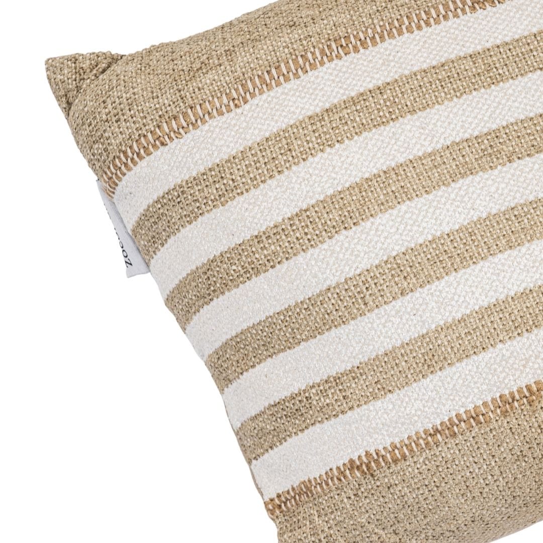 Zoco Home Decor/Textile/Cushions Minoa Rectangular Cushion Striped