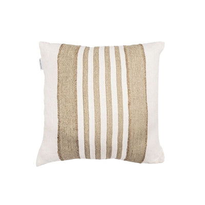 Zoco Home Minoa quadratisches Kissen mit Streifenmuster | 50 x 50