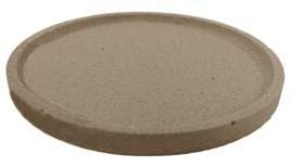 Zoco Home Moulded Resin Plate | Sand | 21.5cm