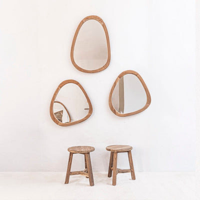 Zoco Home Munduk – Abstrakter Spiegel | 60 x 59 cm