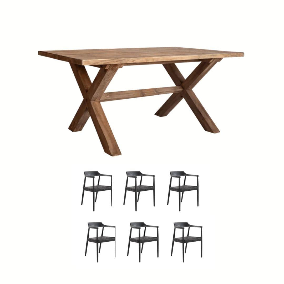 Zoco Home Munduk + Isha black | Bundle