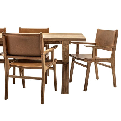 Zoco Home Furniture/Bundle Munduk Table + Samar Dining Chairs | Bundle