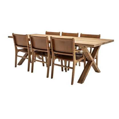 Zoco Home Furniture/Bundle Munduk Table + Samar Dining Chairs | Bundle