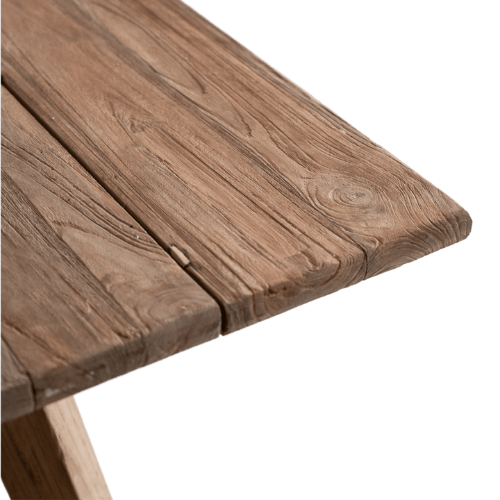 Zoco Home Outdoor Tables Munduk Teak Outdoor Dining Table | Natural 85x85x75cm