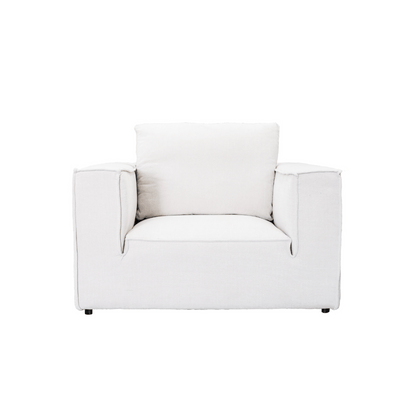 Zoco Home Mykonos Single Sofa Unit | 100x120x70cm