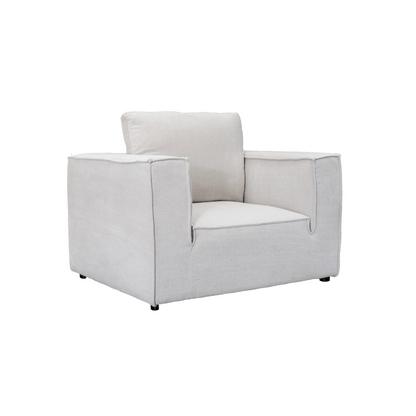 Zoco Home Mykonos Single Sofa Unit | 100x120x70cm
