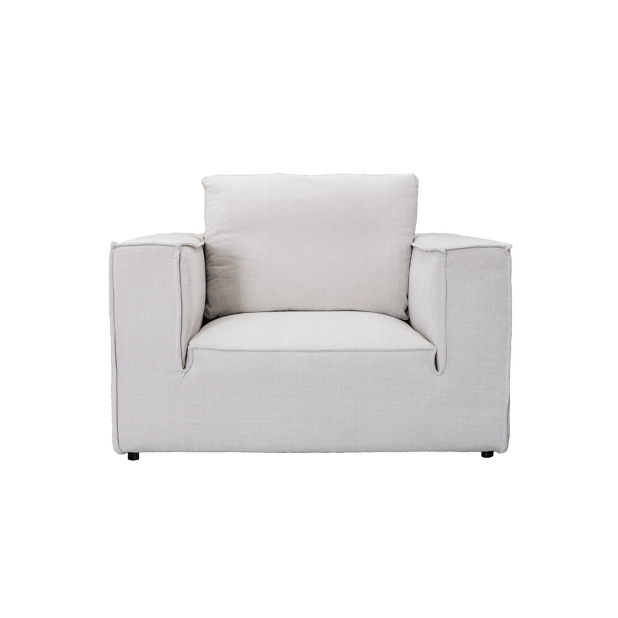 Zoco Home Mykonos Single Sofa Unit | 100x120x70cm