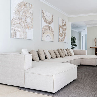 Zoco Home Furniture/Sofa Mykonos Soma Chaise Longue Left Unit | 100x170x70cm