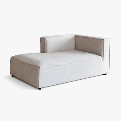 Zoco Home Mykonos Soma - Módulo Esquerdo com Chaise Longue | 100 x 170 x 70 cm