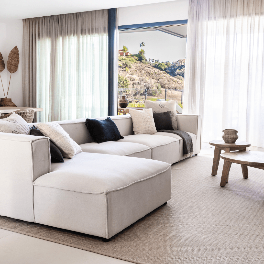 Zoco Home Furniture/Sofa Mykonos Soma Chaise Longue Sofa