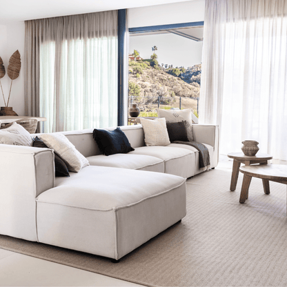 Zoco Home Furniture/Sofa Mykonos Soma Chaise Longue Sofa