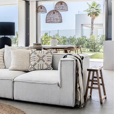 Zoco Home Mykonos Soma Hoekbank | 100x100x70 cm