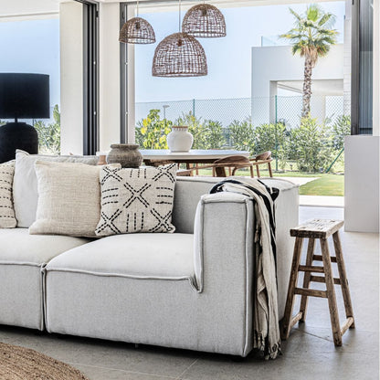Zoco Home Furniture/Sofa Mykonos Soma Corner | 100x100x70cm