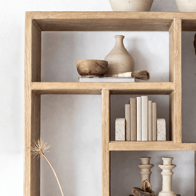 Zoco Home Dekoration/Accessoires Naira Travertin-Buchstützen | 2er-Set