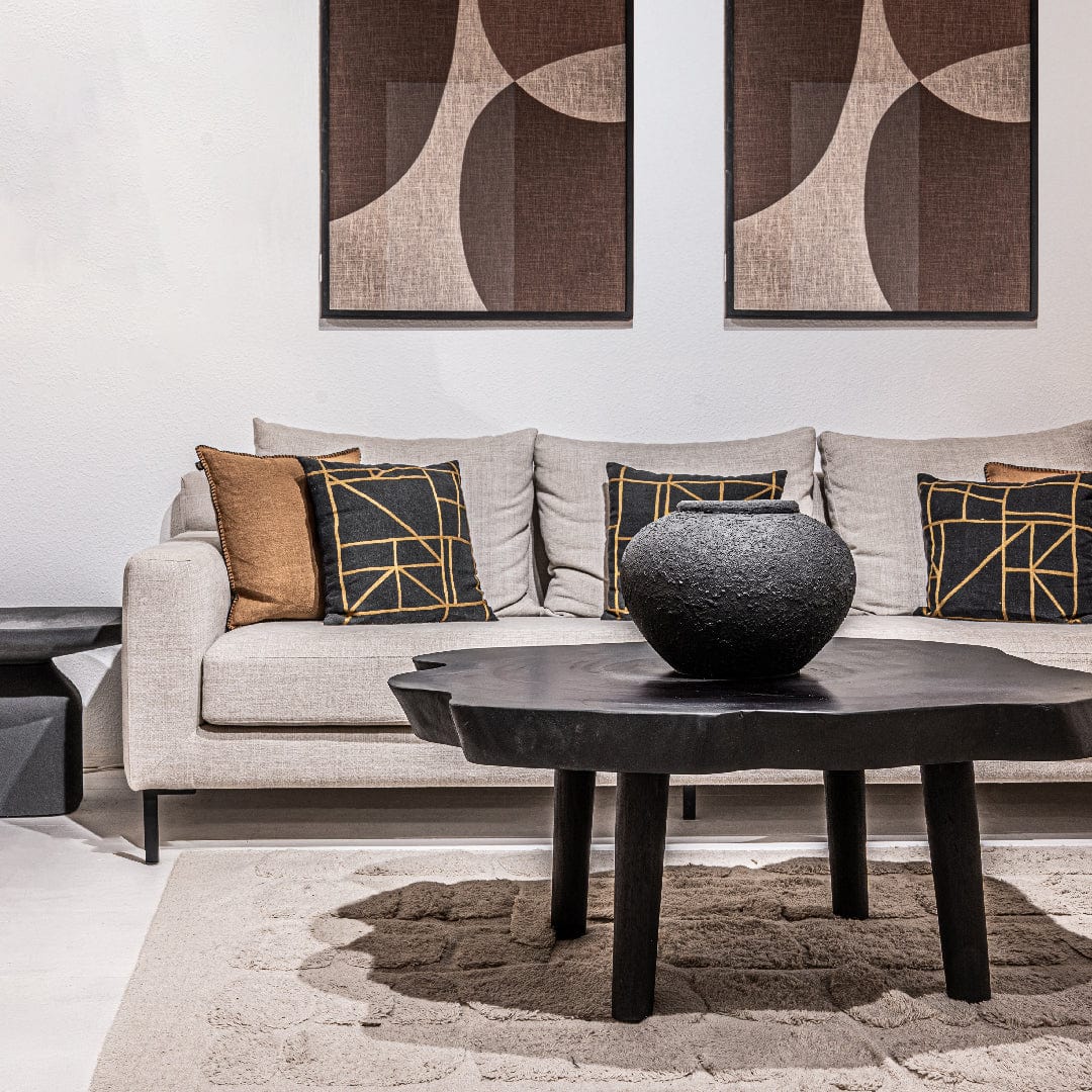 Zoco Home Furniture/Table/Coffee Nature Coffee table | Black | 100 cm