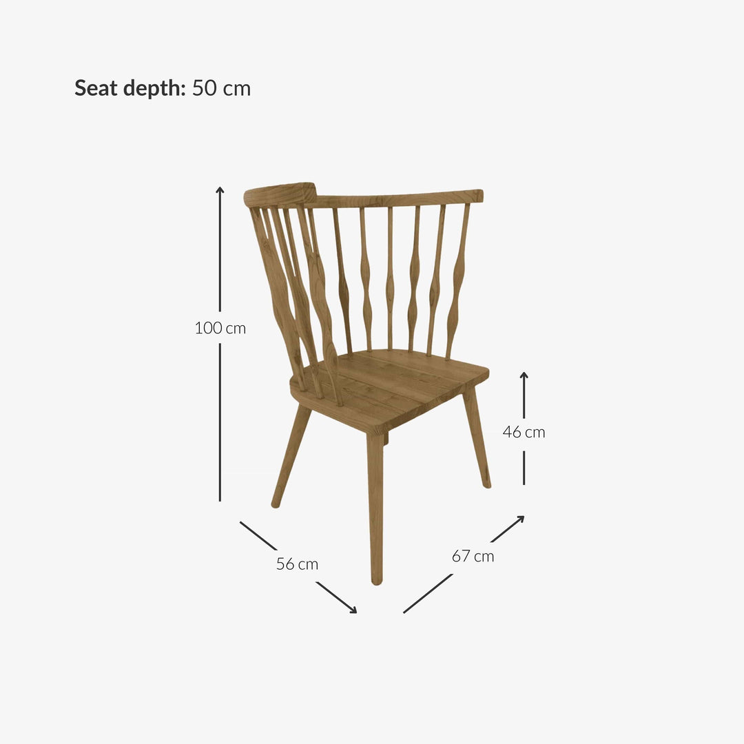 Zoco Home Furniture Nature Wooden Chair