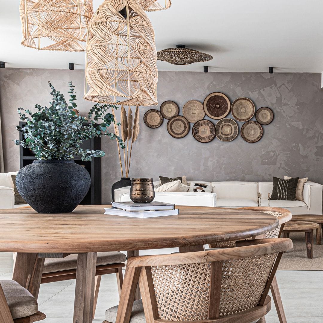 Zoco Home Decor/Lighting Noele Rattan Hanging Lamp