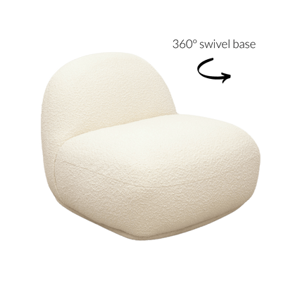 Zoco Home Furniture/Chair Noku Swivel Lounge Chair