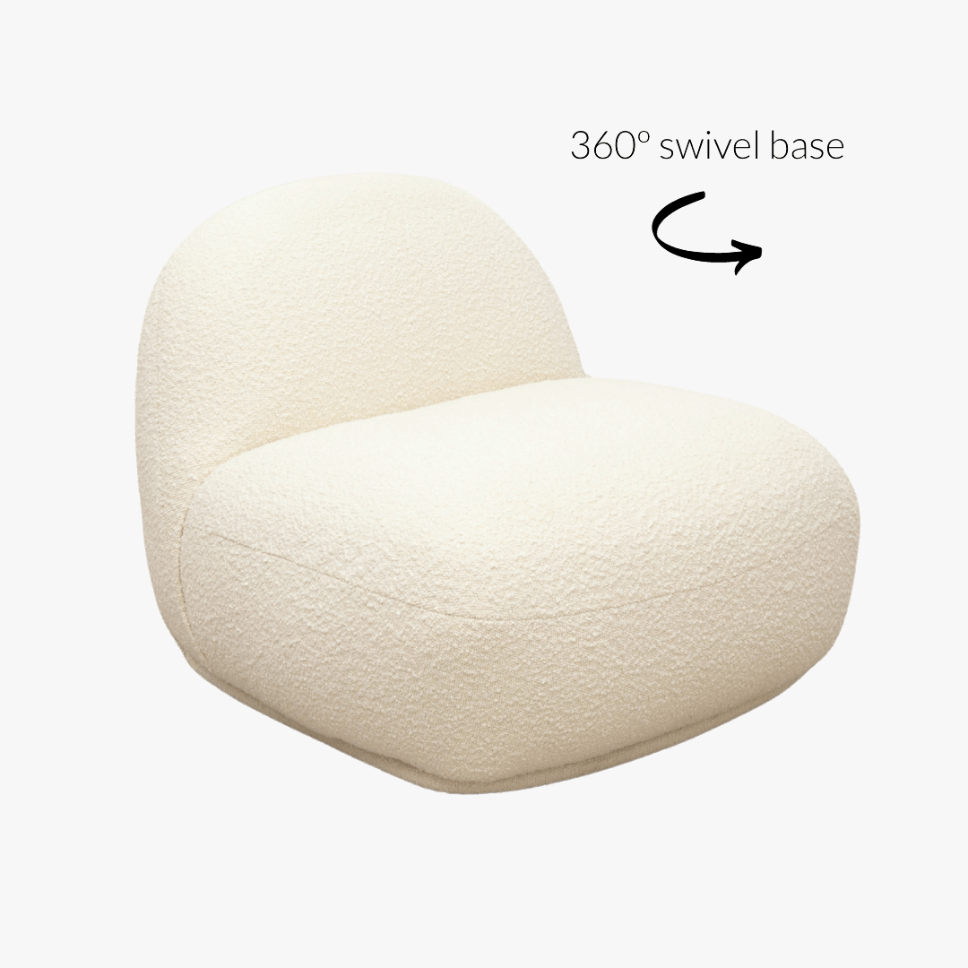 Zoco Home Furniture/Chair Noku Swivel Lounge Chair