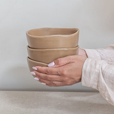 Zoco Home Decor/Kitchen/Tableware Nomad Bowl | 14cm | Chocolate | Set of 4