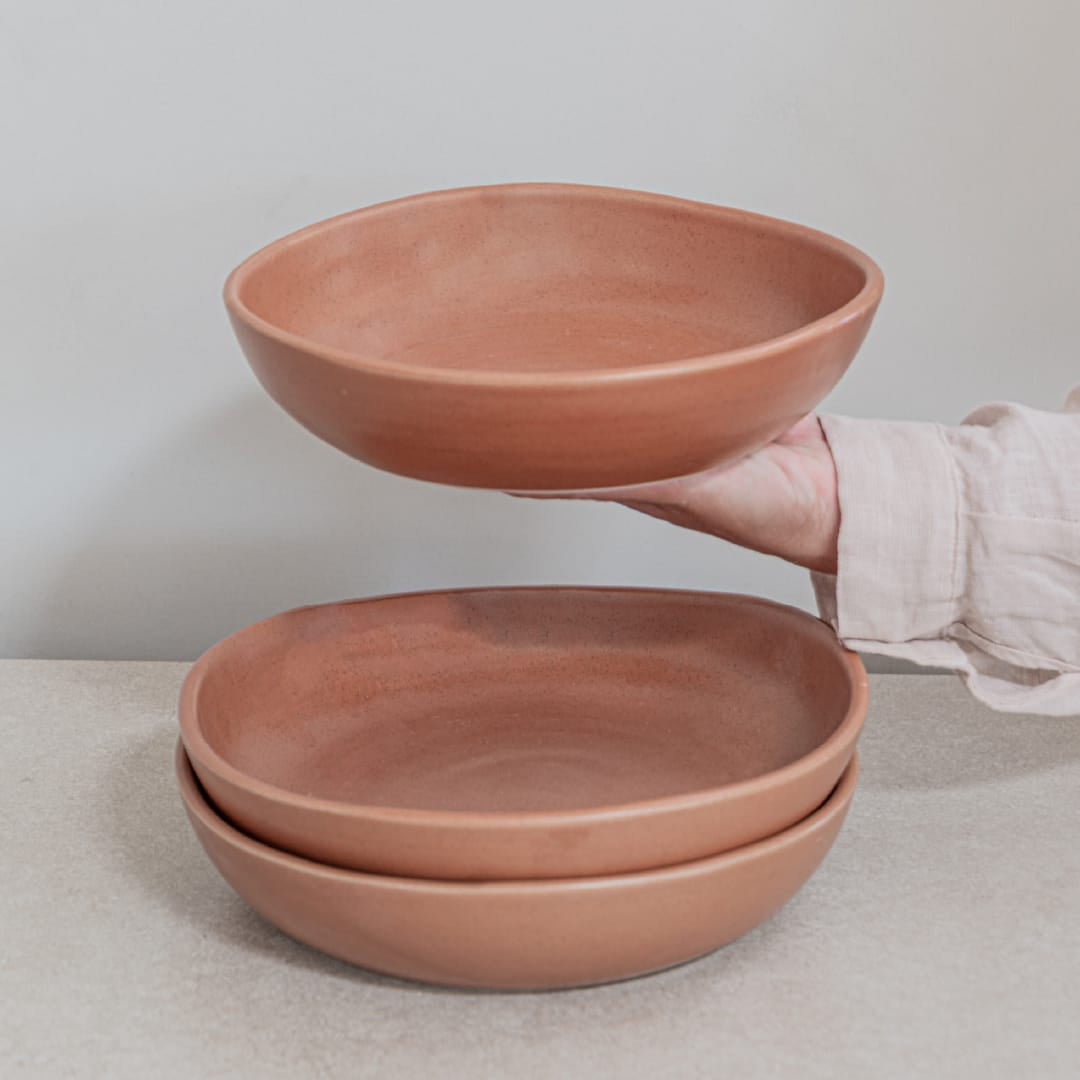 Zoco Home Decor/Kitchen/Tableware Nomad Bowl | 22cm | Terracotta | Set of 4