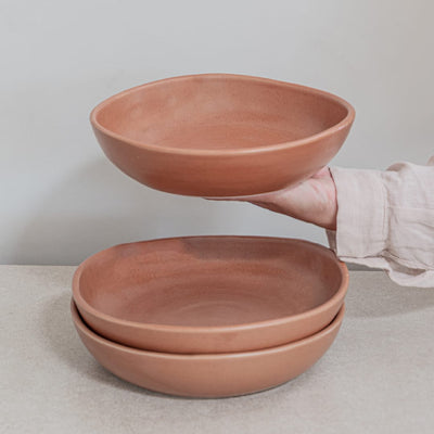 Zoco Home Decor/Kitchen/Tableware Nomad Bowl | 22cm | Terracotta | Set of 4