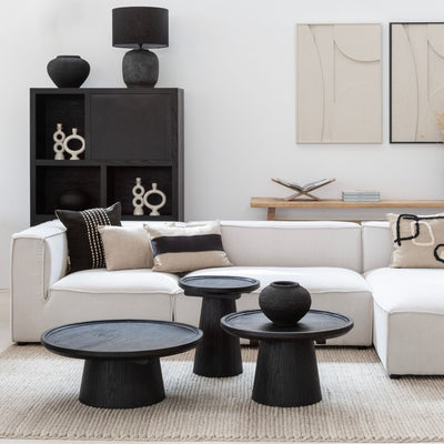 Zoco Home Furniture/Table Nuku Coffee table | Black 65cm