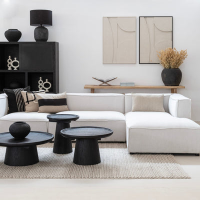 Zoco Home Nuku Couchtisch | Schwarz 80 cm
