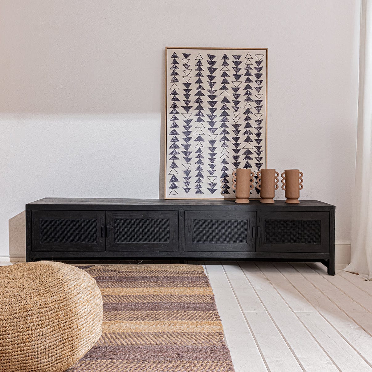 Zoco Home Furniture/Storage Nuku TV Cabinet | 220x40x49cm