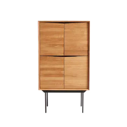 Zoco Home Furniture/Storage Oak Cabinet | Natural 85x45x155cm