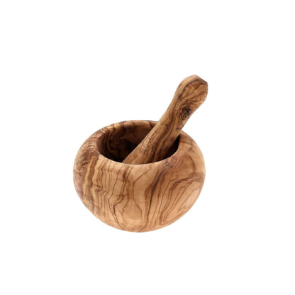 Zoco Home Decor/Kitchen Olive Wood Mortar & Pestle | 12cm