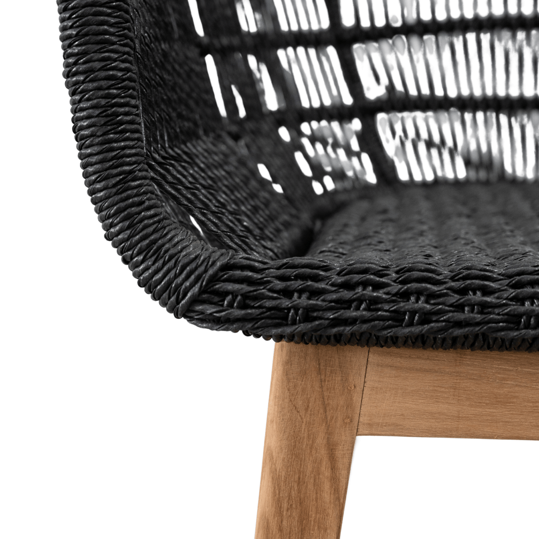 Zoco Home Furniture Organic Chair | Black