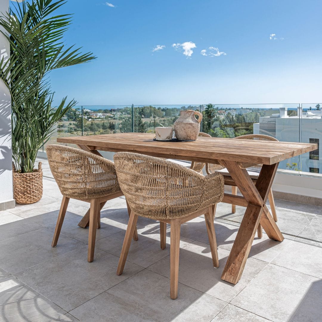 Zoco Home Outdoor/Chair/Dining Organic Chair