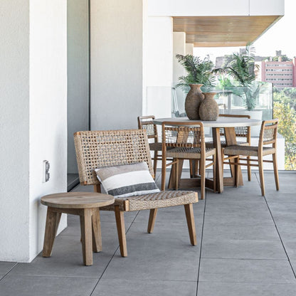 Zoco Home Outdoor/Chair/Lounge Organic Lounge Chair