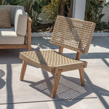 Zoco Home Outdoor/Chair/Lounge Organic Lounge Chair