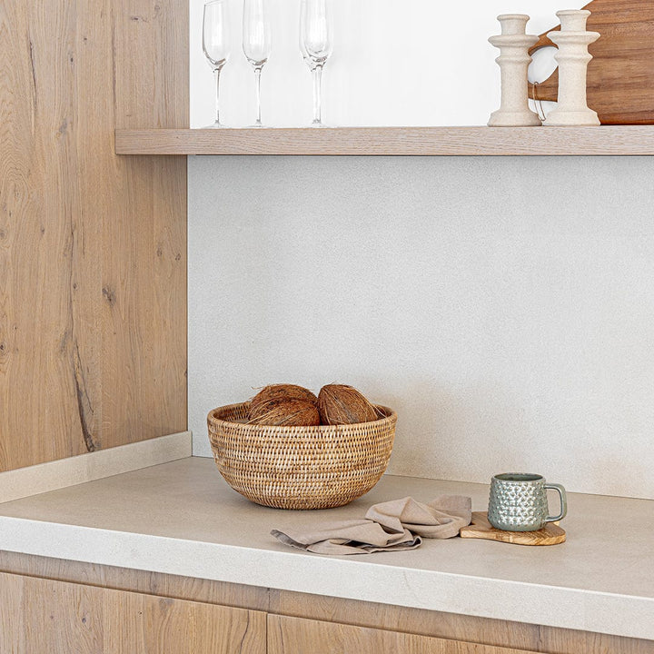 Zoco Home Decor/Kitchen Organic Rattan Bowl | 32cm