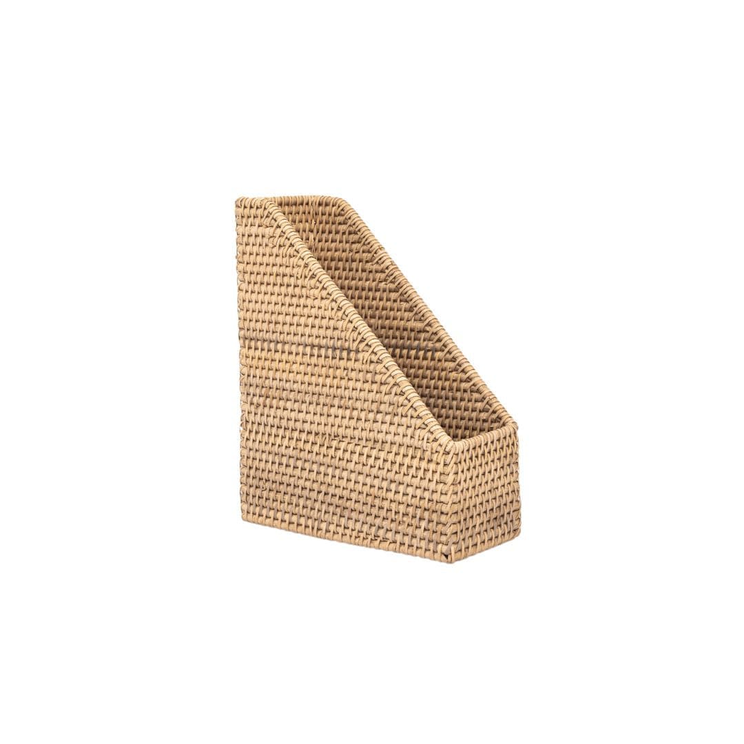 Zoco Home Home Accesories Organic Rattan Desk File Organizer | 35x20cm