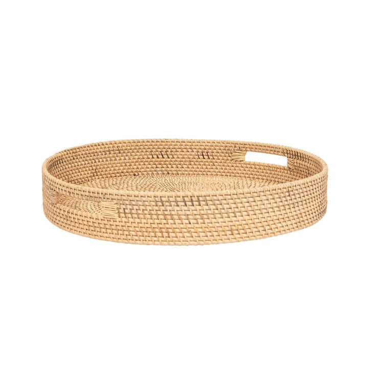 Zoco Home Home decor Organic Rattan Round Tray | 50cm