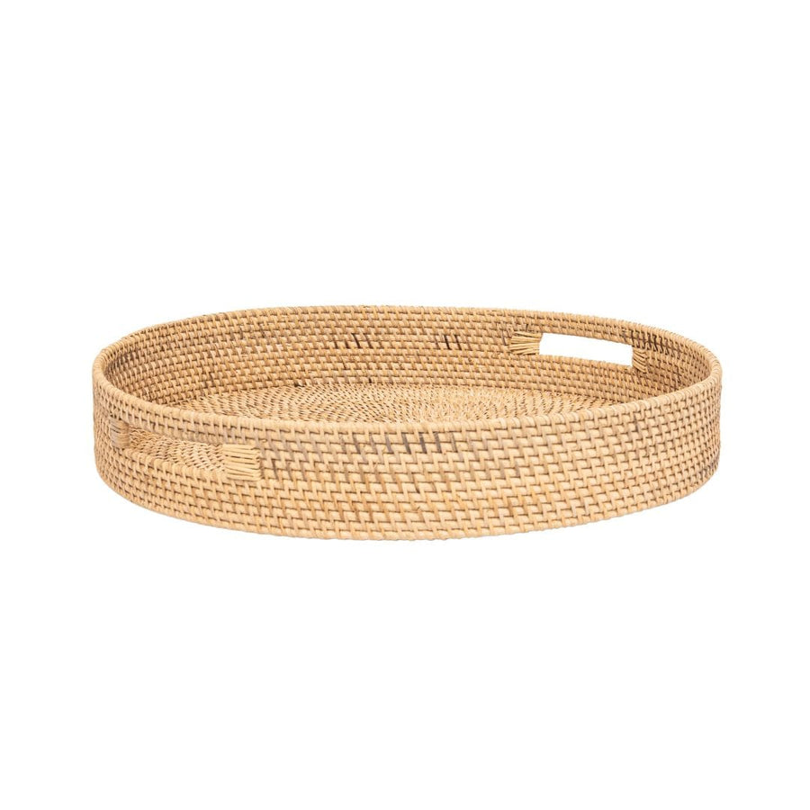 Zoco Home Home decor Organic Rattan Round Tray | 50cm