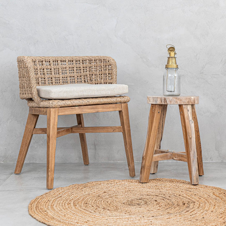 Zoco Home Home Accesories Outdoor Seat Cushion | Sand 48x48x5cm | Bodhi/Maluku Dining chair