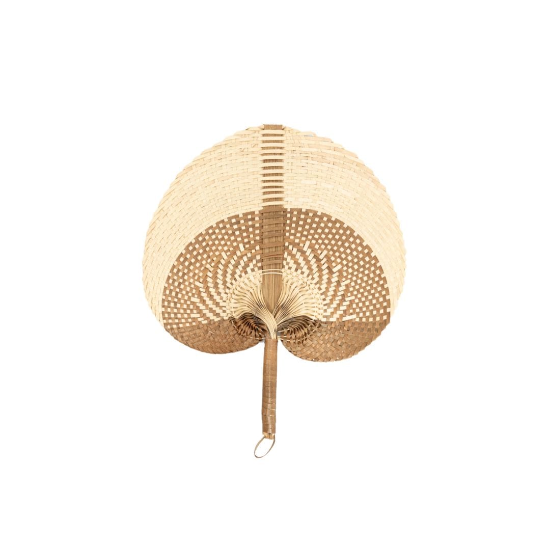 Zoco Home Decor/Accessories Pai Hand Fan |  Brown/Natural Finish