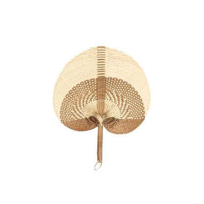 Zoco Home Decor/Accessories Pai Hand Fan |  Brown/Natural Finish
