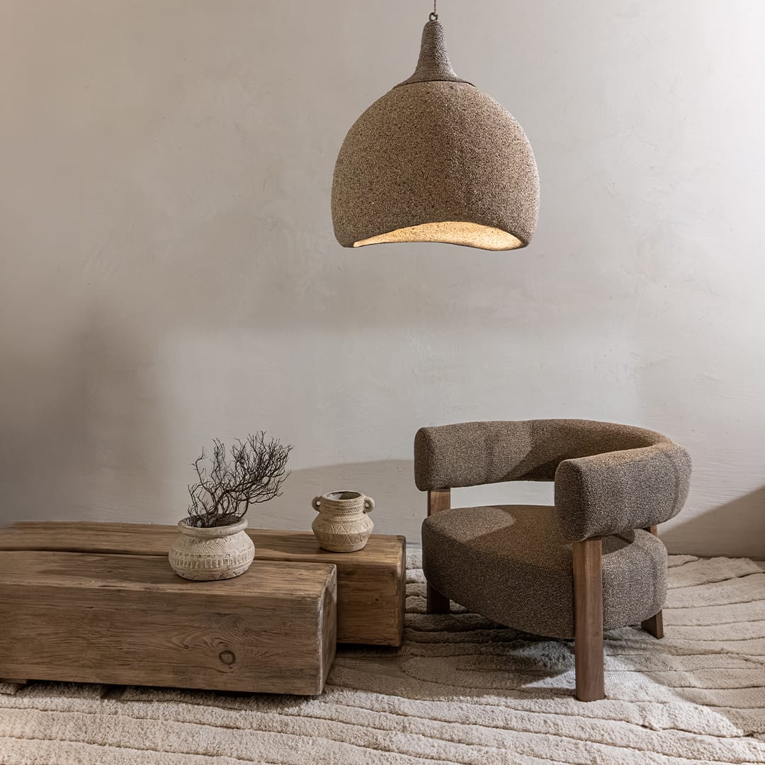 Zoco Home Decoratie/Verlichting/Plafondverlichting Palma plafondlampenkap