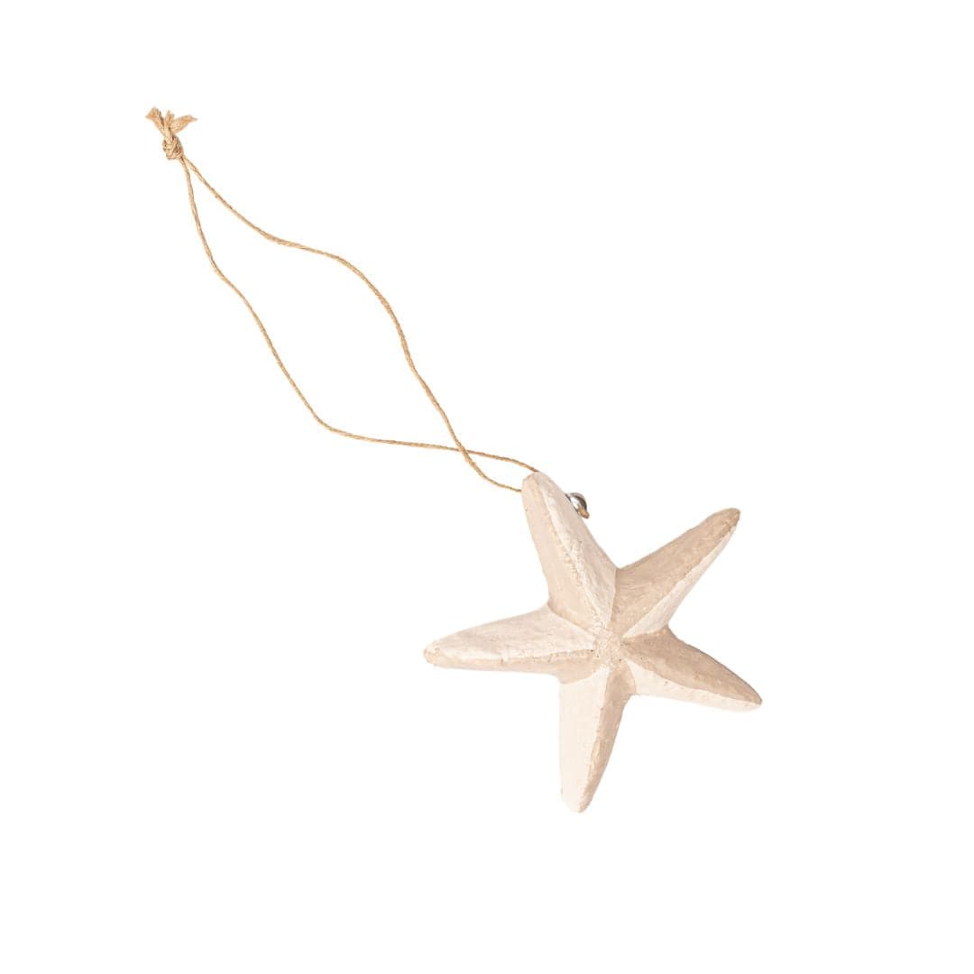 Zoco Home Decor/Christmas Paper Mache Christmas Ornament Set