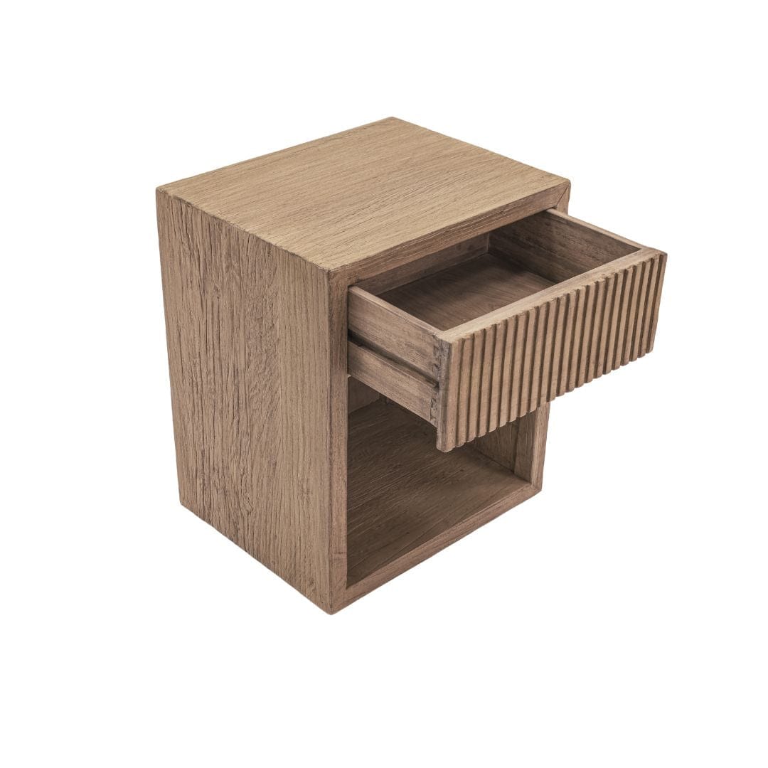 Zoco Home Furniture/Table/Side Paros Bedside Table | 50x60x40cm